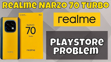 Playstore problem Realme Narzo 70 Turbo || How to solve play store issues