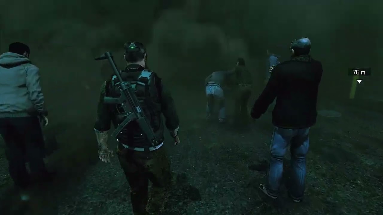 Splinter Cell Conviction Full Gameplay #7- Downtown 