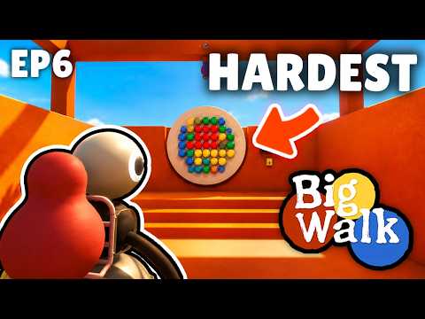We Found The Hardest Big Walk Puzzle - Brothers Play Big Walk EP-6