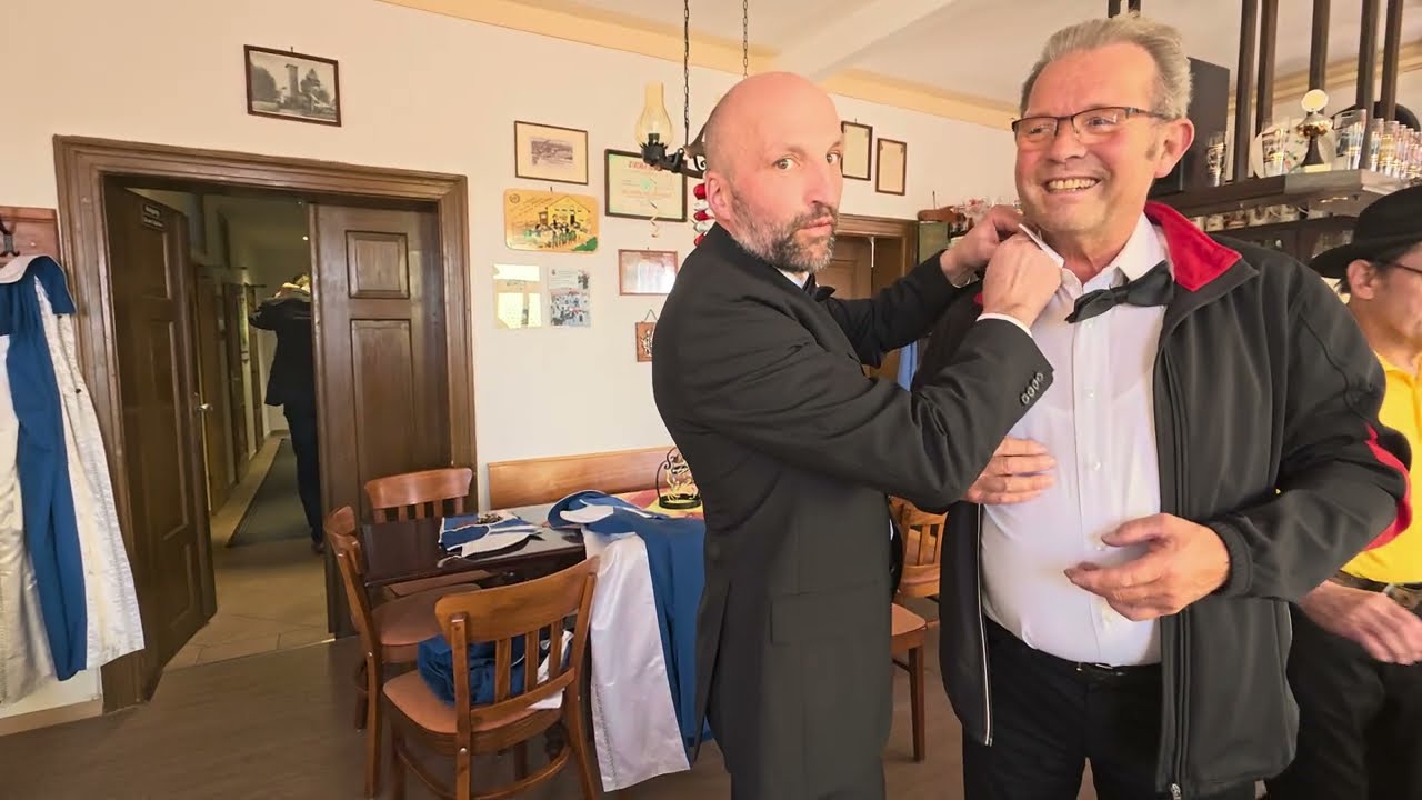 107. Sebnitzer Faschingsumzug Gaststätte Zum Bergkeller mit OBM Ronald Kretzschmar 