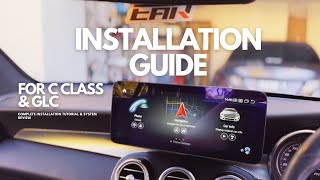 Mercedes-Benz Android 13.0 Display FULL Installation Guide For C/GLC Class (W205/X253) | 2015 - 2019