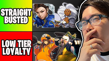MY FIGHTING GAME MAINS TIER LIST