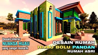 DESAIN RUMAH HIJAU BOLU PANDAN || Denah 10X16, 4 R.TIDUR