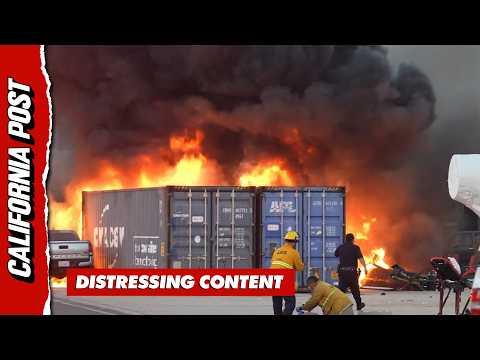 NBC News helicopter crashes in fireball leaving three dead in Chatsworth