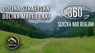 Szlak - Dolina Strążyska ➡️ Grzybowiec ➡️ Dolina Małej Łąki - całe przejście - film 360°