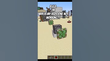 B.U.D. power (Block Update Detector) #minecraft #redstone