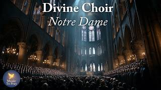 La Divine Notre Dame Cathedral Paris | Sacred Choir &amp; Gregorian Chant for Reflection