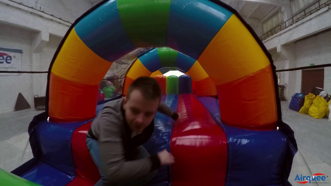 Airquee's 2 Part Fun Run Rainbow AQ2036