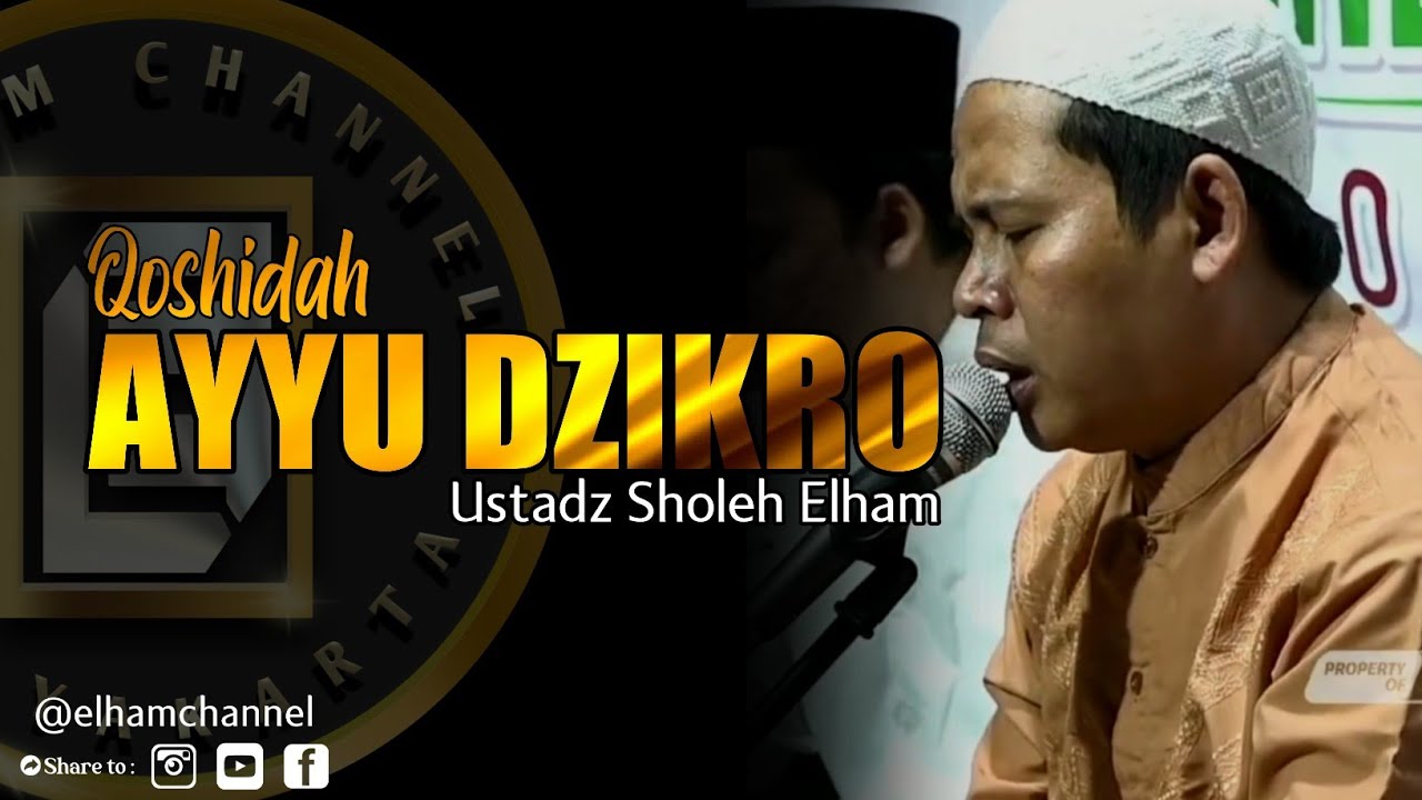 AYYU DZIKRO || Ustadz Sholeh Elham Yogyakarta