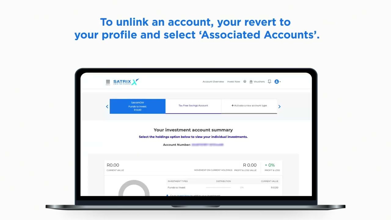 How to Link Accounts on SatrixNOW Desktop | Secure Access to Another Investor’s Profile