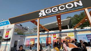 Aggcon equipment at Bauma India 2023