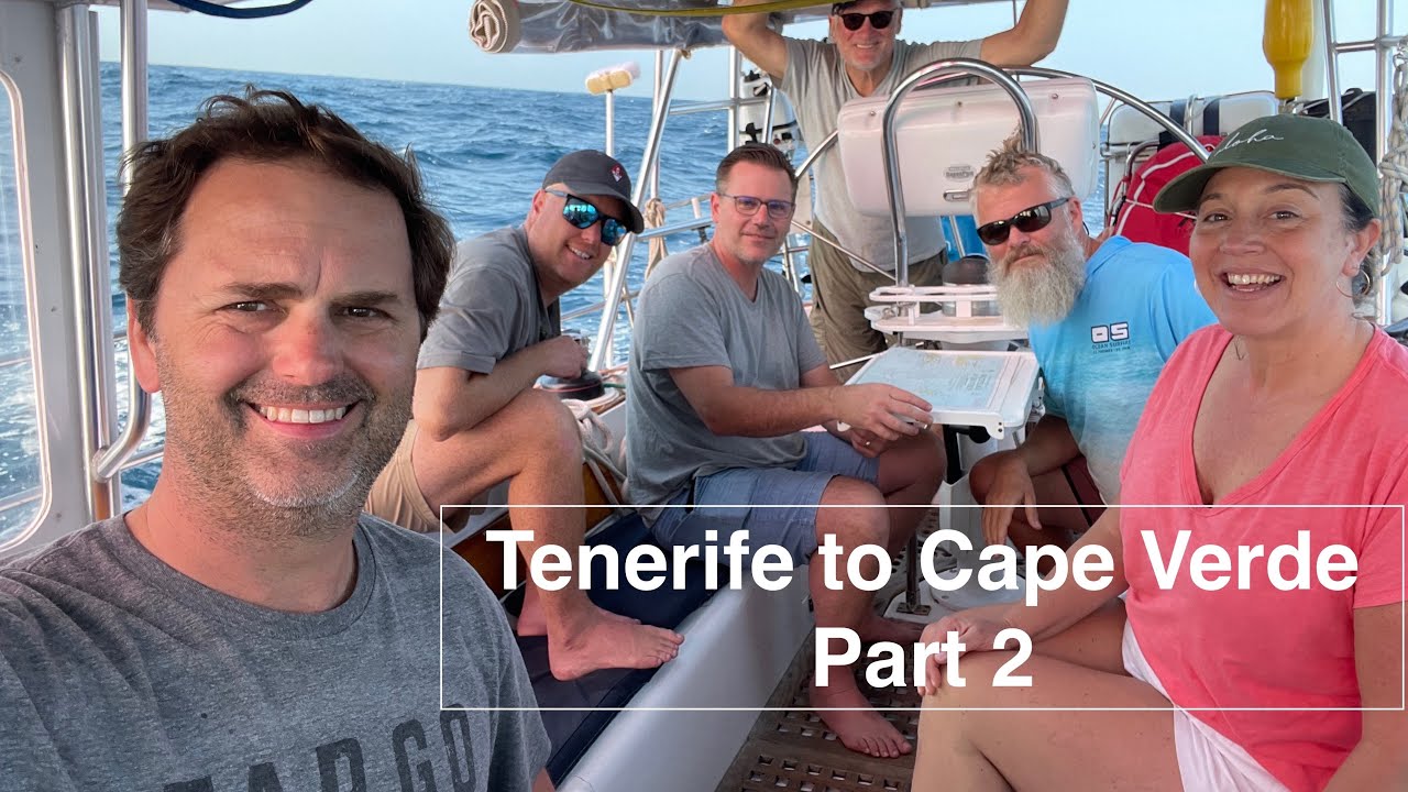 ⁣Offshore sailing: Tenerife to Cape Verde Part 2