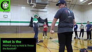 Cloverdale Fall Baseball Clinic 10-25-23 Pt. 1