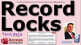 Record Locking Preventing Multiple Users From Editing The Same Data In Microsoft Access