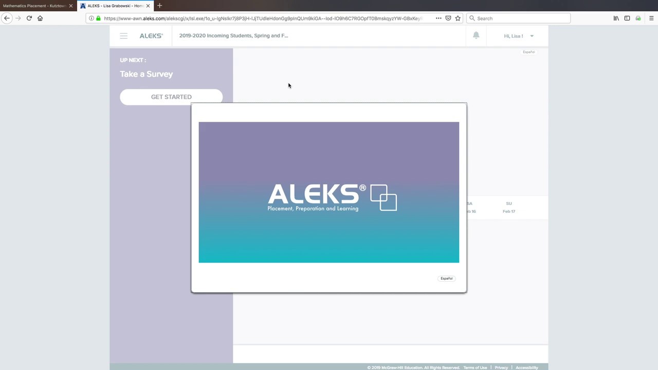 Aleks math placement guide youtube