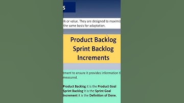 #What are Scrum Artifacts in (telugu)? #product backlog #sprintbacklog #increments