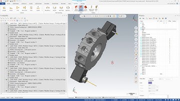 Mastercam 2019 Mill Turn tool loading, simulation, and sync codes
