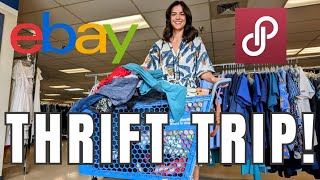 Reseller Thrift Trip / Goodwill Finds to Sell Online eBay & Poshmark! by Thrift and Thrive 6,171 views 11 months ago 12 minutes, 36 seconds