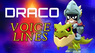Draco voice lines and quotes - dialogues Brawl Stars