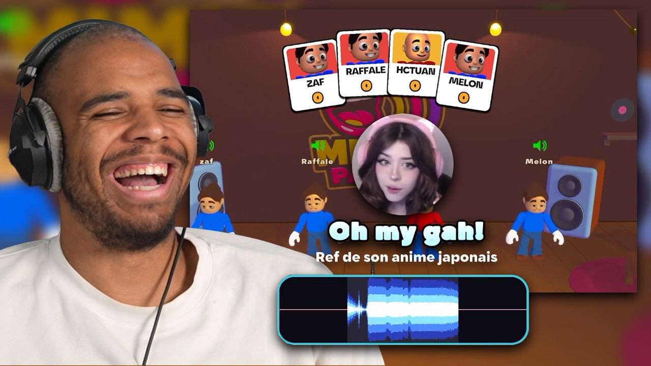 J'AI EU MON PLUS GROS FOU RIRE SUR CE JEU D'IMITATIONS ! (Mimic Party ft. Mastu, Zafeel et Raffale)