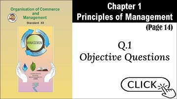 SYJC-OCM, Digital Guide, Chapter 1 - Principles of Management, Page 14 Question 1