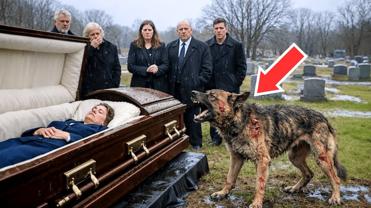A Stray Dog Kept Barking At A Billionaire’s Coffin To Save Her — What Happened Next Shocked Everyone