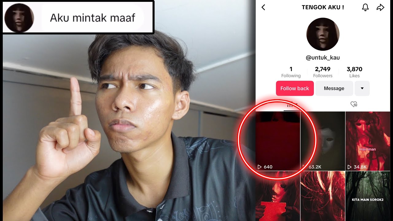 JANGAN TERTIPU DENGAN TIKTOK NI !!! SERAM !!!