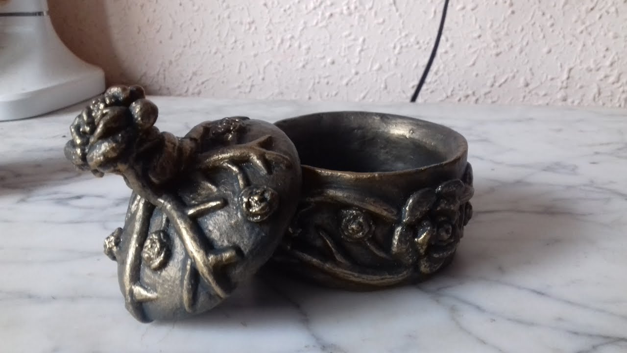 Pintura- tutorial- Imitación a bronce (muy fácil)