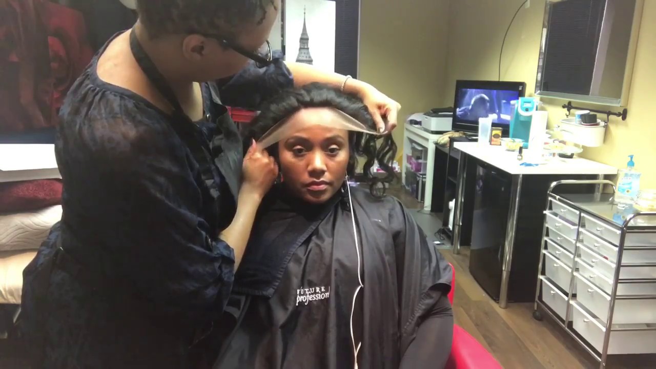 Lace Frontal Install YouTube