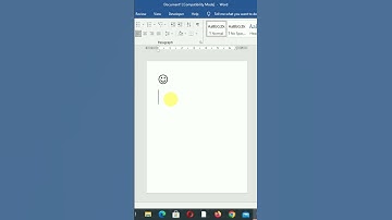 create emoji in ms word tricks #shorts