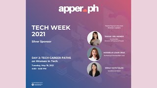 PH Tech Week • Apper.ph Session: Women in Tech