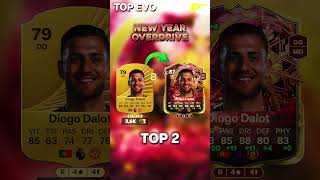 TOP 5 New Year Overdrive 🎉 - FC 26 #fc26 #evo #ultimateteam #fifa #top5