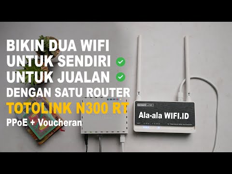 Cara Membuat dua SSID untuk Jualan Wifi menggunakan Mikrotik