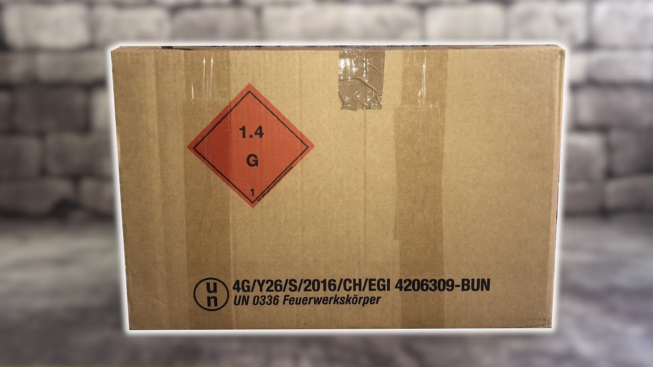 Feuerwerk UNBOXING | Silvester 2020/21 | Activfire