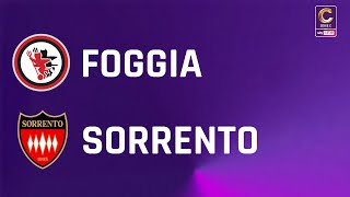 Foggia - Sorrento 1-0 Gli Highlights