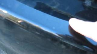 2009 Toyota Scion Tc - rear bumper damage