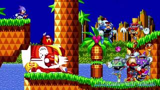 Sonic Mania Palmtree Panic Zone & Goal Ring Walkthrough 720P60Fps Download