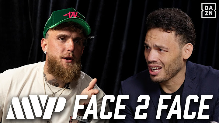 MVP Face 2 Face: Jake Paul vs Chávez Jr.