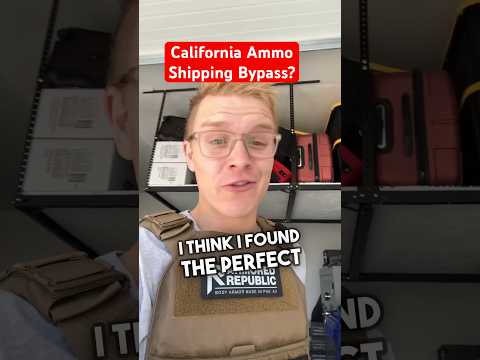 The PERFECT Ammo Solution For CALIFORNIA? #gun #civtac #demolitionranch