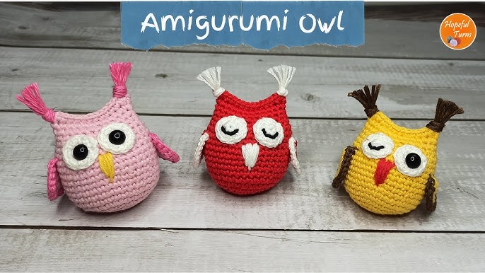 3 Pcs Complete Crochet Kit Beginner Frog Penguin Owl Crochet