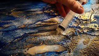 Powertex Mixed Media Art Tutorial | Amazing Textures + Epoxy Resin