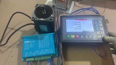 Điều khiển động cơ Hybrid Servo HBS86 sử dụng bộ điều khiển DDCS V3.1