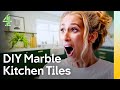 Luxury Kitchen Tiles Almost Break The Bank | Stacey Solomon&#39;s Renovation Rescue |Channel 4 Lifestyle