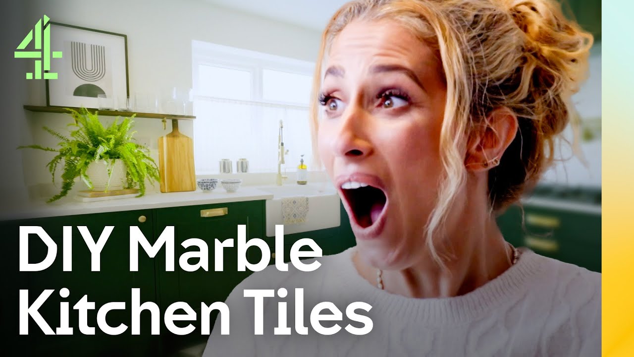 Luxury Kitchen Tiles Almost Break The Bank | Stacey Solomon's Renovation Rescue |Channel 4 Lifestyle