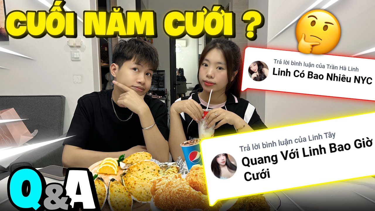 Q&A | Tiết Lộ Bí Mật Khi Nào Quang Con Và Khánh Linh Cưới ?
