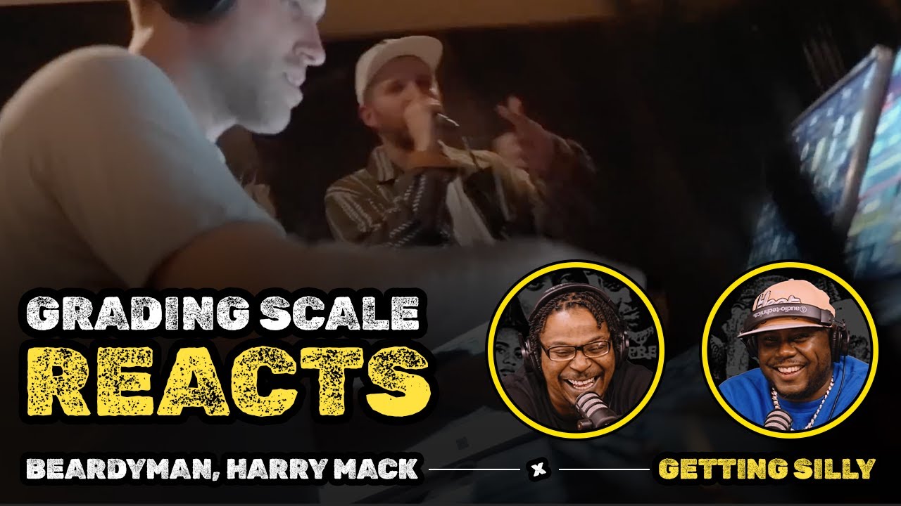 Beardyman, Getting Silly with Harry Mack - Grading Scale Reacts