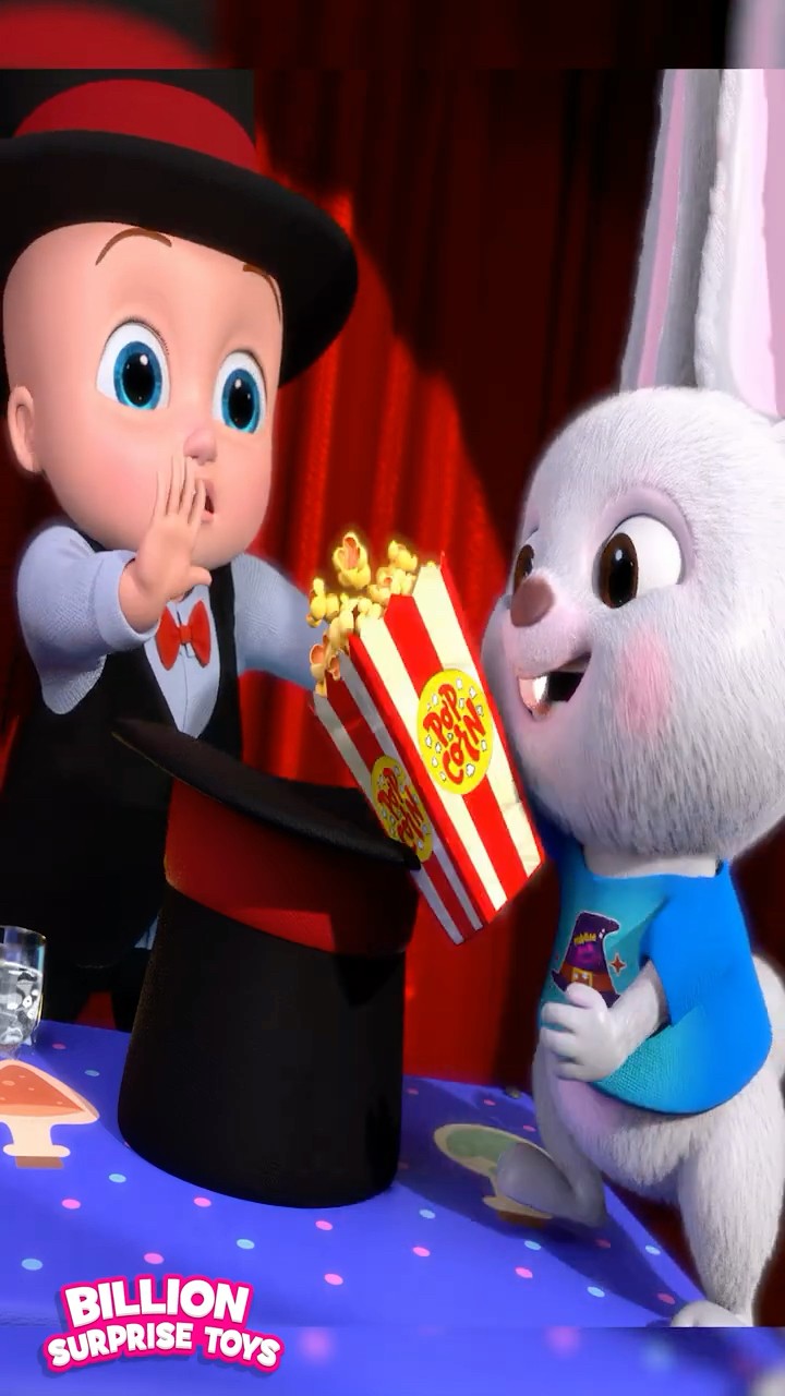 Johny’s Great Magic show  billionsurprisetoys #kidssongs #abctoys #kidsshow