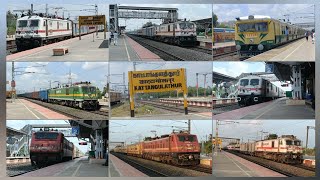 Speeding trains on Chennai Egmore-Chengalpattu section | Variety shed locos at MPS | Tejas SuperFast