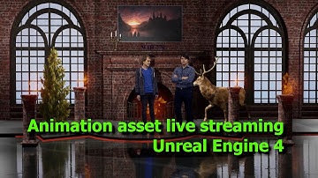 Animation asset live streaming Unreal Engine 4