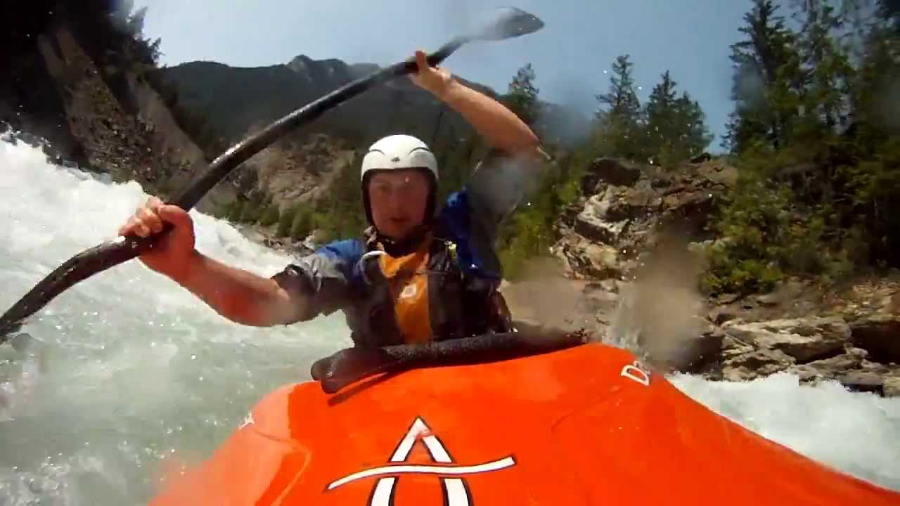 White water kayaking BC, Canada YouTube